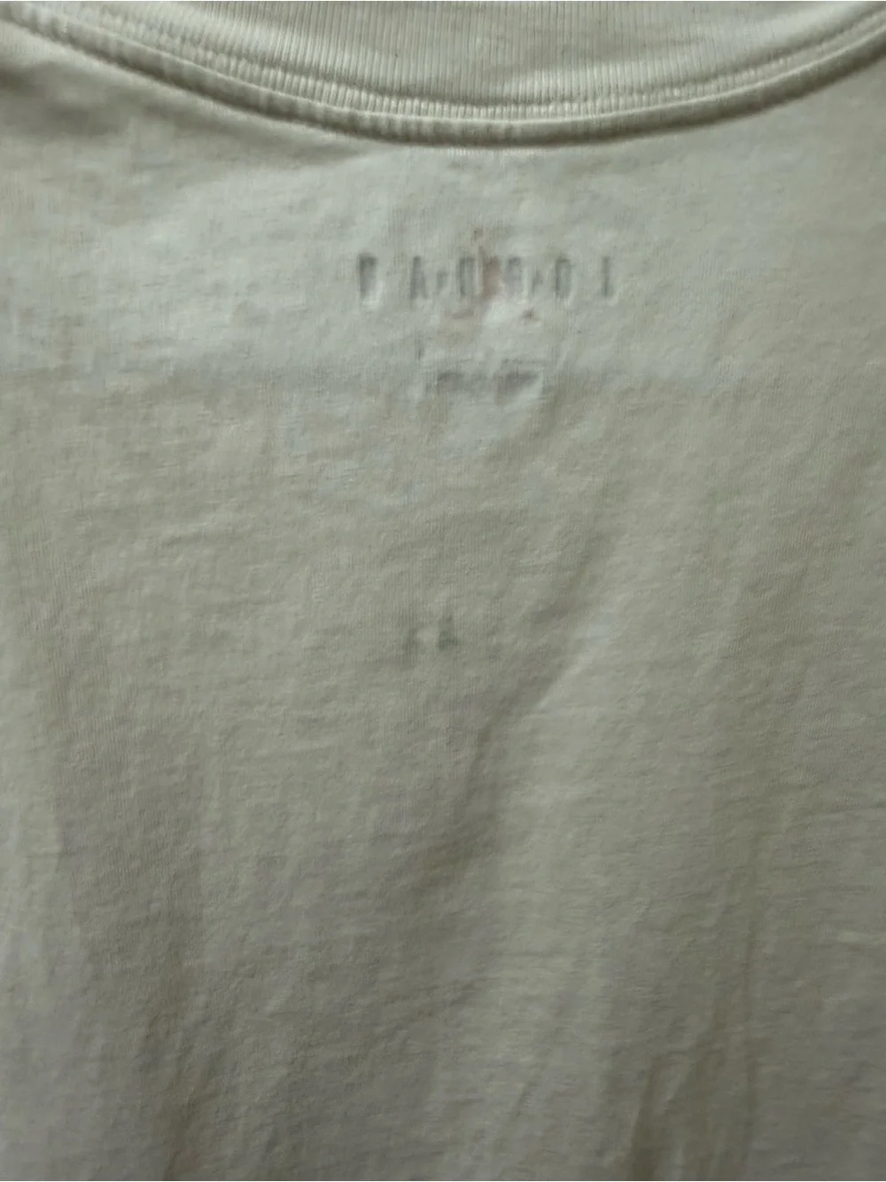 Jordan Tee with Red Jumpman and Gray Lettering